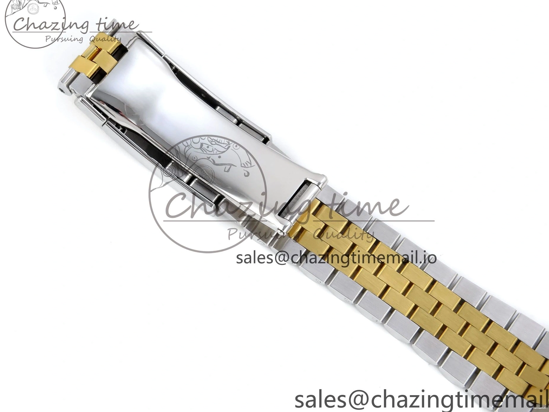 SS Dial YG EWEF Leaf Edition A3235 on Jubilee 126233 36 DateJust Best YG Bracelet 0501